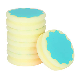 Almohadillas de depilación, esponja de depilación portátil de doble cara para brazos para mejillas características