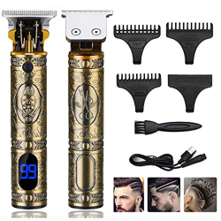 Maquina Cortar Pelo,Cortapelos Hombre Profesional,Maquinilla Cortar Pelo con Pantalla LCD, Recortador Pelo Barba Kit Familia,Carga USB en oferta