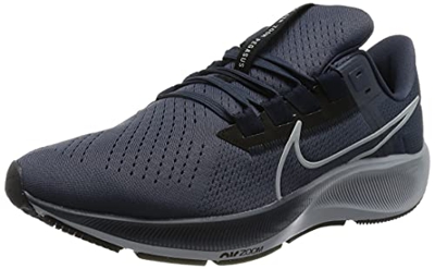 Nike Air Zoom Pegasus 38, Zapatillas para Correr Hombre, White Wolf Grey Hyper Pink Dynamic Turq, 45 EU