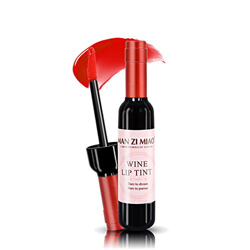Toamen Labio Impermeable Gloss Matte Velvet LáPiz Labial De Larga DuracióN Botella De Vino CosméTicos (D) precio