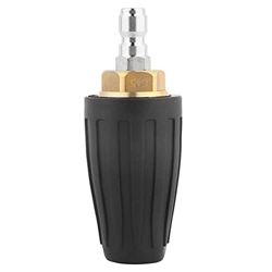 Boquilla de pulverización de arandela, boquilla de arandela de 1/4 pulgada 1/4, conector rápido giratorio de alta velocidad ajustable para acera de pa características
