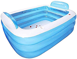 Piscina Familiar Piscina inflable Adulto Bañera Piscina rectangular inflable for familias Niños y adultos Espesamiento de la piscina Familia Gran pisc precio