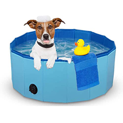 JIAYING Piscina para Perros Piscina Interior Para Exteriores Piscina Duradera Para Perros, Piscina Para Niños Plegable Piscina Antideslizante Piscina, características