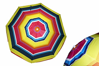 SYM SOMBRILLA 200CM Playa y jardín Alum. U.V.A.Calidad Prime Fiberglass