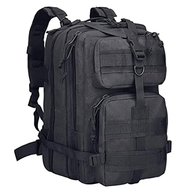 Satohom Mochila Táctica Militar Hombre 40L Macuto Táctico Impermeable Bolso Asalto Unisex Durable Viaje Mochila Molle Tela Oxford Bolsa Mujer para Dep