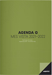 Agenda G 2021-2022 16 meses características
