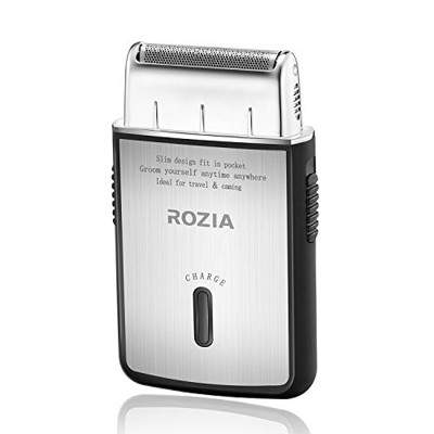 Afeitadora Eléctrica Para Hombre Con Recortadora de Precisión Extraíble Máquina de Afeitar Compacto y Portable USB Recargable