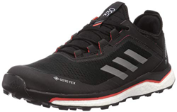adidas Terrex Agravic Flow GTX, Zapatillas de Running Hombre, NEGBÁS/Gricua/Rojsol, 48 EU en oferta