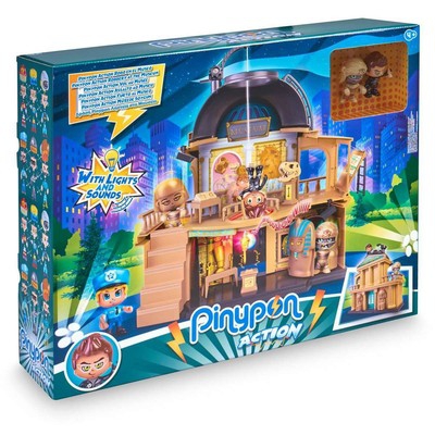 Pinypon Action- Robo en el Museo, Incluye Figuras ladrón y Momia y Accesorios