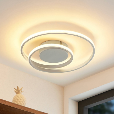 Lindby plafón LED Emisua CCT atenuable blanco