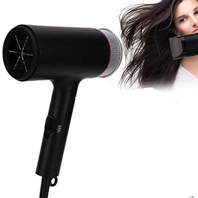 Secador de pelo doméstico, secador de pelo profesional 1500W para secado rápido Secador de pelo eléctrico de viaje con 3 temperaturas para salón en ca