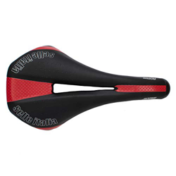 Selle Italia Novus Flow Sillín, Unisex, Negro/Rojo, L precio