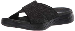 Skechers On-The-go 600, Sandalias de Punta Descubierta Mujer, Negro (Black Textile BBK), 41 EU características