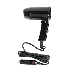 Liunian459 Coche Plegable secador de Pelo, 12V 216W Viajes portátiles Portátiles Mini Secador de Pelo Protección para el Interior del automóvil (FON 6 precio