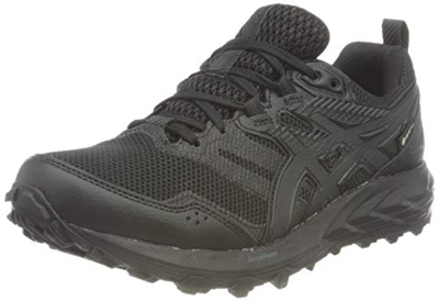 Asics Gel-Sonoma 6 G-TX, Trail Running Shoe Mujer, Black/Black, 38 EU