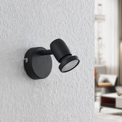 ELC Simano foco LED, negro, 1 luz