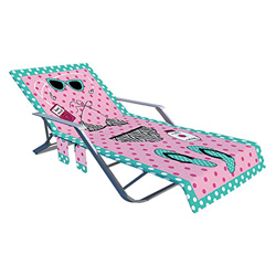 ZYNS Tumbona Silla De Playa Portátil Toalla Larga Correa De Playa Silla De Cama Cubierta De Toalla con Jardín De Verano Piscina Al Aire Libre Piscina  en oferta