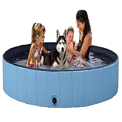 JIAYING Piscina para Perros Niños Piscina Piscina Plegable para Perros, Piscina Portátil Piscina Piscina Plegable Bañera De Baño, para Perros Gatos Y 