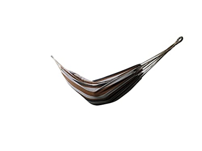HENG FENG Hamaca de Lona de algodón 200 * 150 cm portátil para Jardines Interiores y Exteriores Carga de Camping hasta 150 kgs Desierto