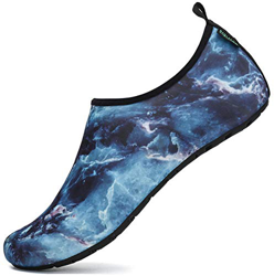SAGUARO Escarpines Agua Hombre Zapatos de Surf Mujer Antideslizante Secado Rápido Escarpines Snorkel 060 Gris Gr.40/41 en oferta