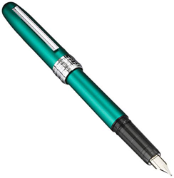 PLATINUM Pluma estilográfica PLAISIR TEAL GREEN, M características