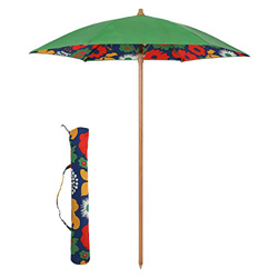 Sekey® Sombrilla Ø 180 cm Parasol para terraza jardín Playa balcón Piscina pati, Protector Solar UV50+ Verde precio