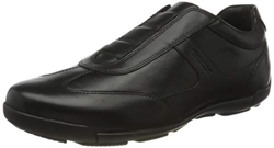 Geox U EDGWARE B, Zapatillas Hombre, Black, 39 EU en oferta
