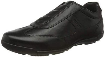 Geox U EDGWARE B, Zapatillas Hombre, Black, 39 EU