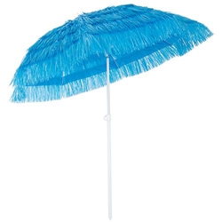Kingsleeve Sombrilla de playa jardín exterior Ø 160 cm Hawaii color Azul con función de inclinación parasol reclinable en oferta