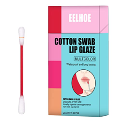 Layhou 20 unids/caja Tattoo lipstick Hisopo de Esmalte de Labios Hidratante Taza ntiadherente de larga duración maquillaje de labios portátil precio