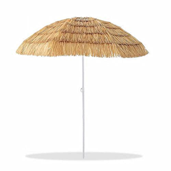 Acan Sombrilla de Playa Coco con Bolsa, jardín, Exterior, Camping, terraza, Parasol Estilo Hawaiano, 180 x 195 cm en oferta
