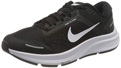 Nike Air Zoom Structure 23, Running Shoe Mujer, Black/White-Anthracite, 39 EU