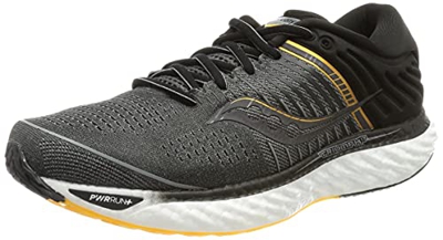 Saucony Triumph 17, Zapatillas Hombre, Negro Gris Black Gray, 46 EU