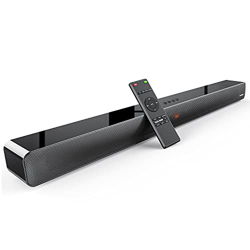Barra de Sonido para Dispositivos de TV, 2.0 Canales, 100 W, Altavoz con subwoofer Integrado, Sonido Envolvente 3D, 9 Modos de ecualización, soporta B en oferta
