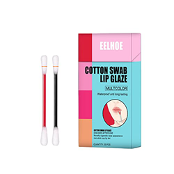 20 Piezas Desechables individualmente empaquetado bastoncillos Tattoo watte de yodo torunda de maquillaje Doble cabezal Tatuaje Lápiz Labial (E/Mezcla en oferta