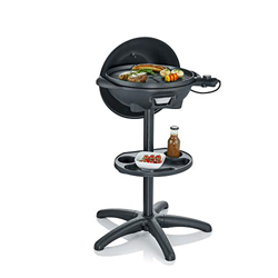 Severin Barbacoa Grill PG 8541 - Barbacoa de Pie, Superficie de Grill, 2000 W, diámetro 41 cm (1320 cm²), negro precio