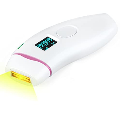 IPL Depiladora de Luz Pulsada, 999,900 Flashes Láser de Depilación para Cuerpo y Cara Dispositivo Láser Profesional para el Hogar