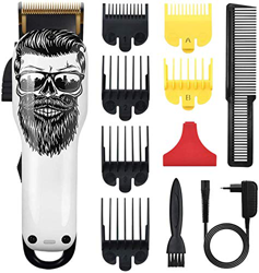 Cosyonall Cortapelos profesional para hombre, mujer, hombre, niños, cortadora de pelo inalámbrica recargable, set de corte de pelo (02) en oferta