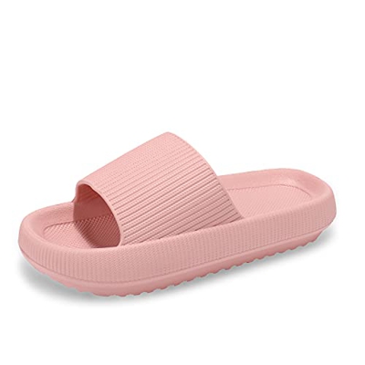 incarpo Unisex Chanclas y Sandalias de Piscina para Mujer Zapatillas Casa Hombre Verano Pantuflas de baño,Rosa,36/37