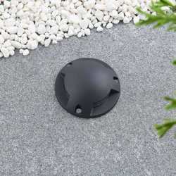 Lindby Huban foco de suelo LED, 3 luces precio