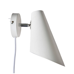 Dyberg Larsen Cale aplique altura 24,5 cm blanco en oferta