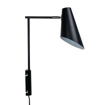 Dyberg Larsen Cale aplique altura 46 cm negro