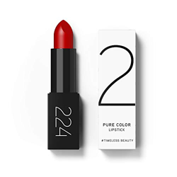 224 Cosmetics Barra de labios Pure Color - natural, vegano , no testada en animals - feel good fórmula , sin parabeno y silicona - Kiss Me Ruby en oferta