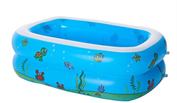 Piscina familiar para mascotas y niños, protección del medio ambiente, impresión de piscina inflable, resistente al desgaste, protección solar, piscin en oferta