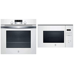 Balay 3Hb5358B0 Horno Multifunción-Aqualisis, A, 71 Litros, Acero Inoxidable, Blanco + 3Cg5172B0 Microondas Integrable Serie Cristal, 20L, 800W, Grill características