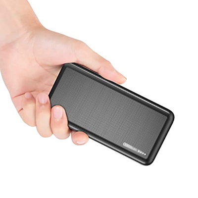 Batería Externa 10,000mAh, Cargador Portatil Power Bank de Carga Rápida 2.4A Batería Externa Paquetes de Dos Puertos con Pantalla LED Compatible con i