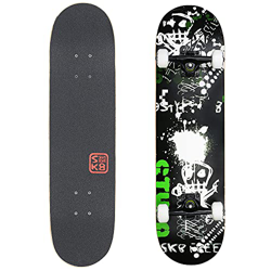 VOKUL Skateboard Completo, 80x20cm Monopatín para Niñas Niños Adolescentes Adultos Principiantes Profesionales, Tabla Skate con ABEC-7 y 7 Capas Monop características