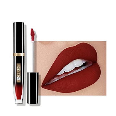 Sheey 9 Colores Barras de Labios Terciopelo Mate Hidratación de Larga Duración, Lip Glaze Light Hold Colour SL613