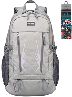 Tomule Mochila Trekking Senderismo Impermeabile Deporte Montana Bicicleta Playa Portatil Plegable Bolsa Viaje Accesorios Trabajo Hombre Trail Mujer Re