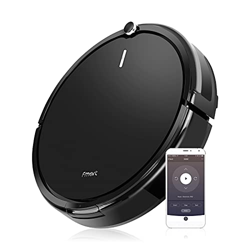 FMART YZ-X1 Robot Aspirador y friegasuelos, 1800 Pa Aspirador Robot, WiFi/Alexa/App con Mapa, Detecta obstáculos, Aspira, Barre, Friega, Ideal para Al precio